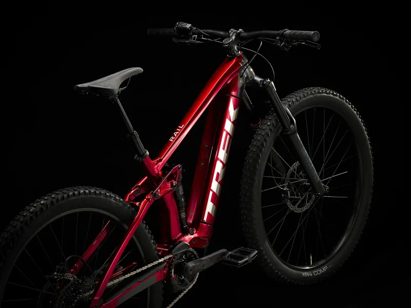 Trek Rail 5 625 Deore Electric Bike 2023 Rage Red-2